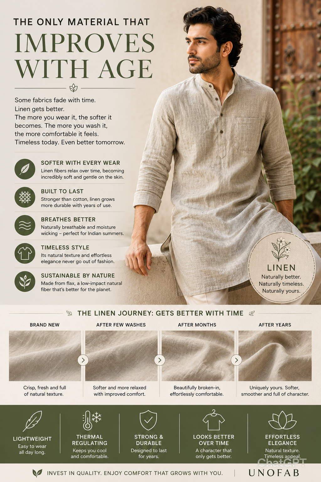 Linen: The Only Material That Improves With Age