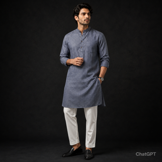 Linen Kurta