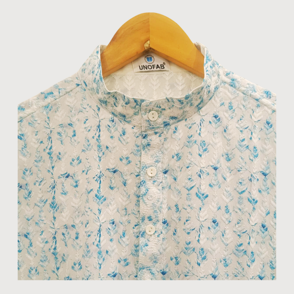 Chikankari Kurta Pajama Set