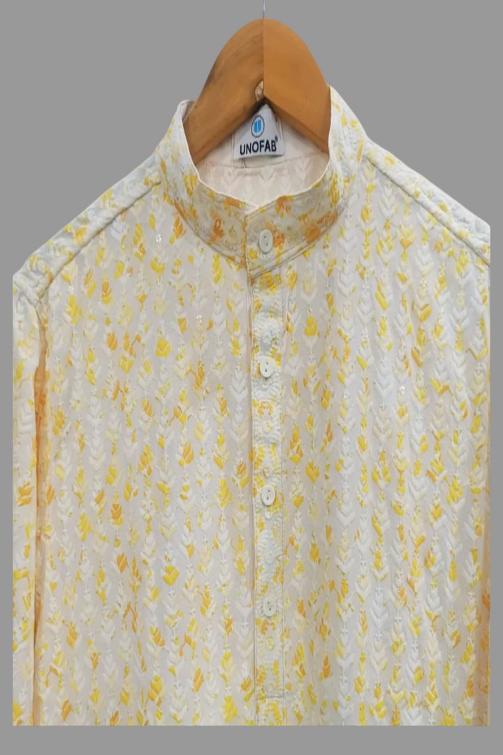 Translation missing: en.Chikankari Kurta Pajama Set