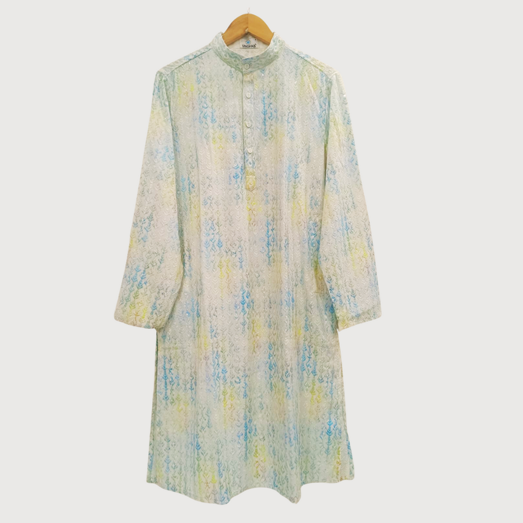 Chikankari Kurta Pajama Set