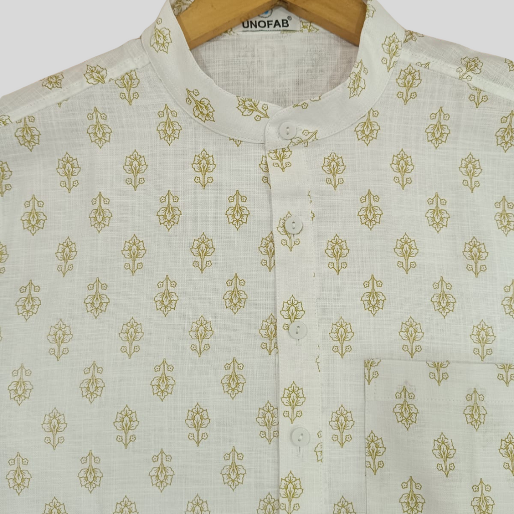 Printed Cotton Kurta