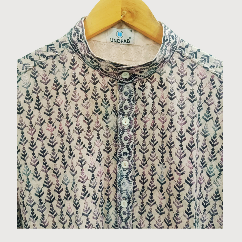 Chikankari Kurta Pajama Set