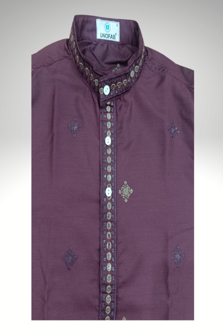 Translation missing: en.Embroidered Kurta with Salwar