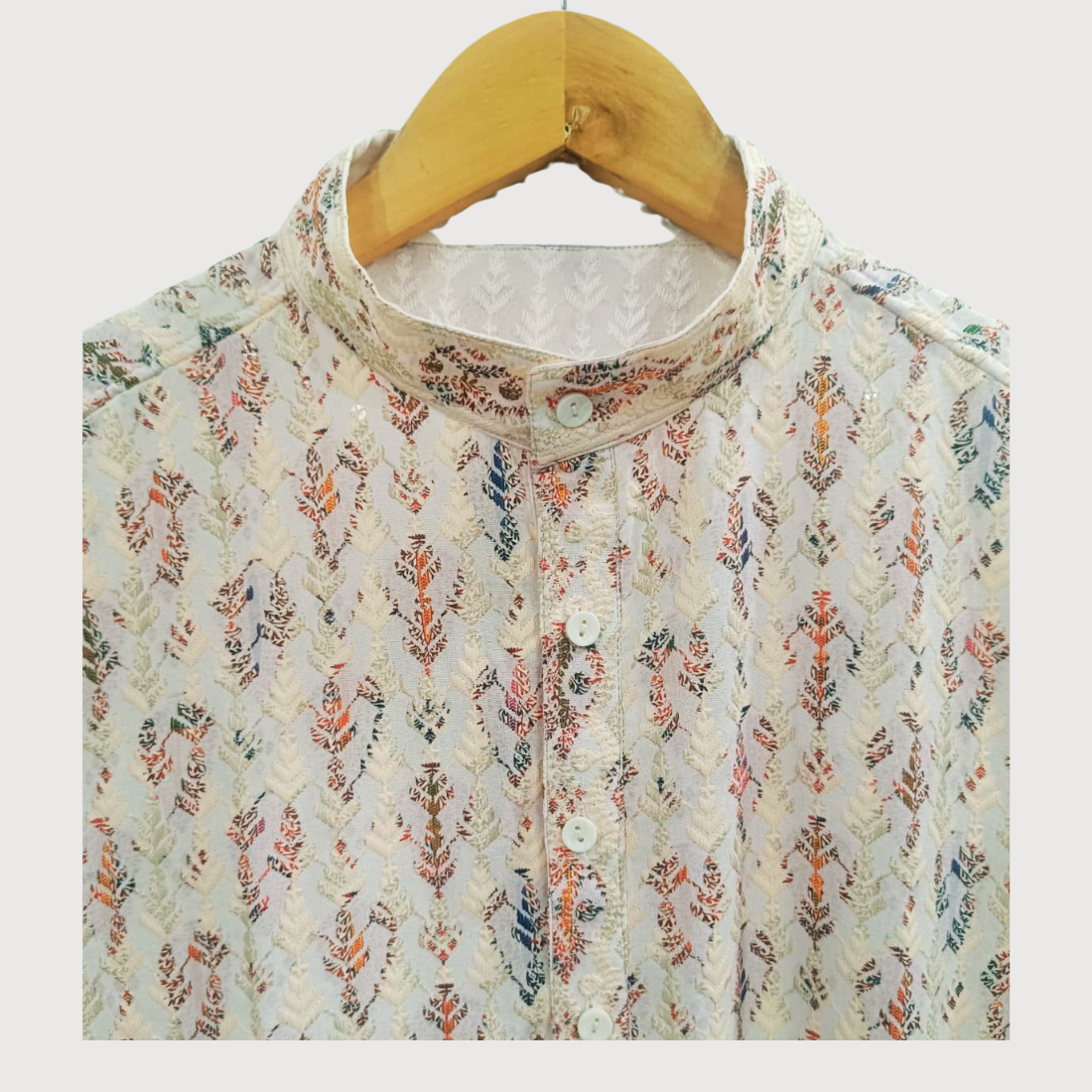 Chikankari Kurta Pajama Set