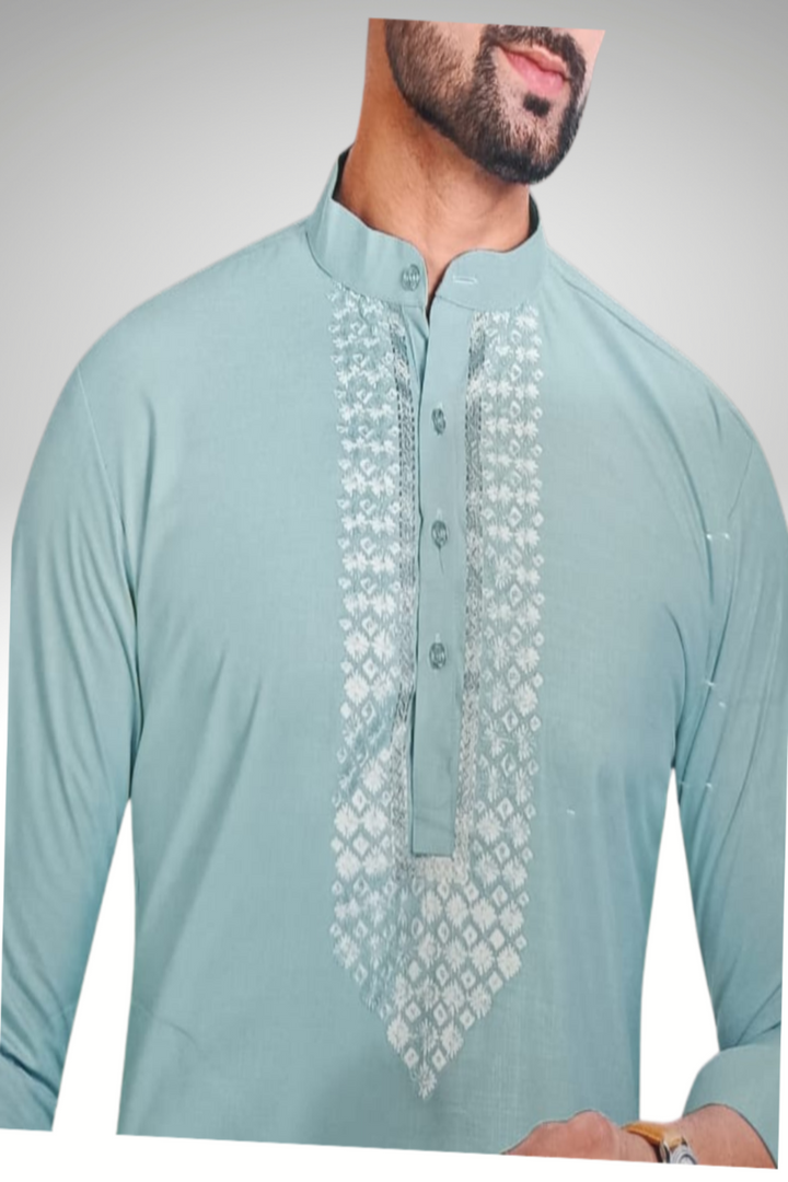 Translation missing: en.Embroidered Kurta with Salwar