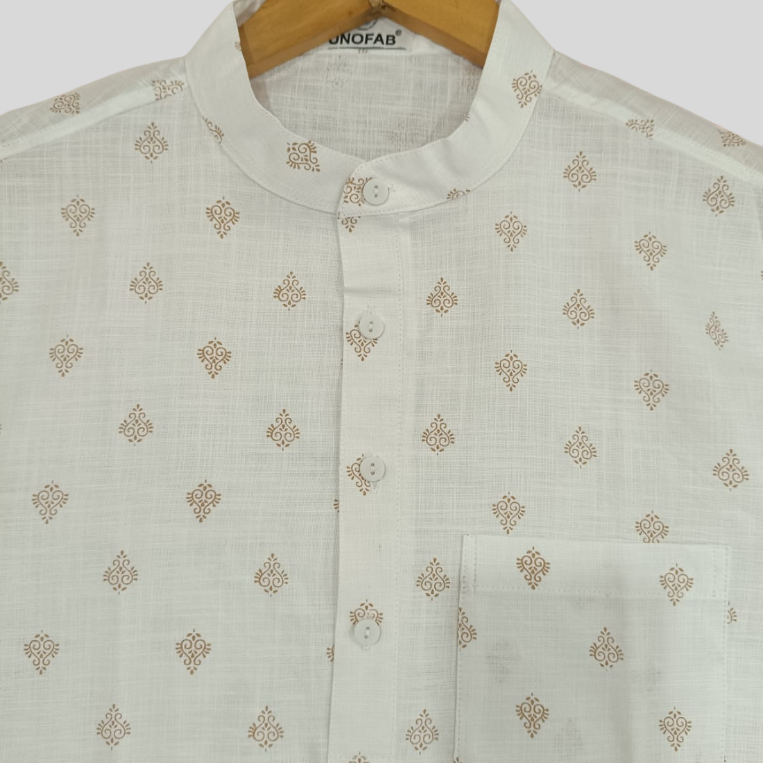 Printed Cotton Kurta