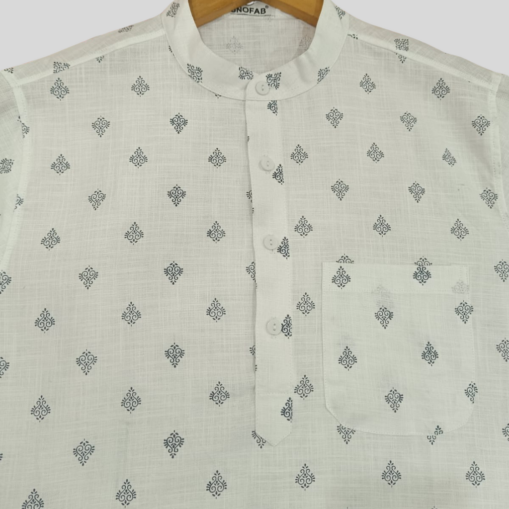 Printed Cotton Kurta