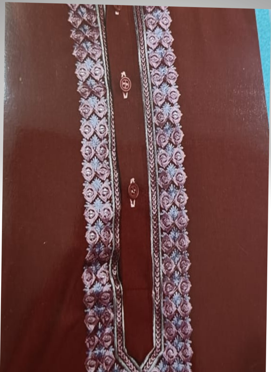 Embroidered Kurta with Salwar