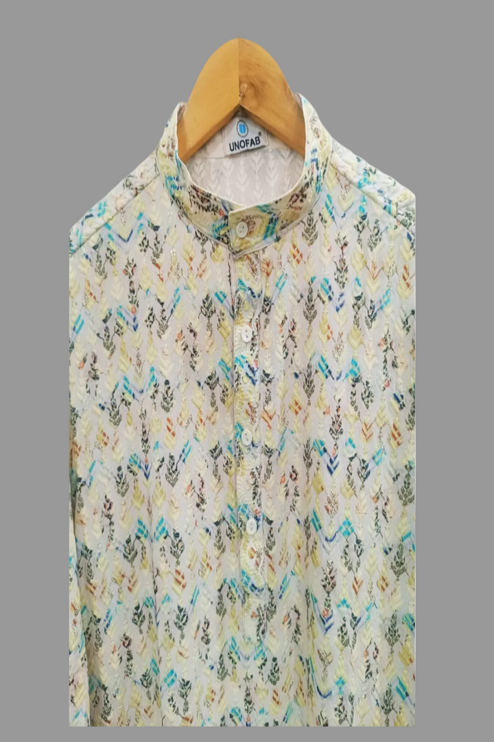 Translation missing: en.Chikankari Kurta Pajama Set