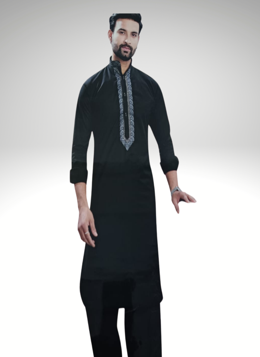 Embroidered Kurta with Salwar
