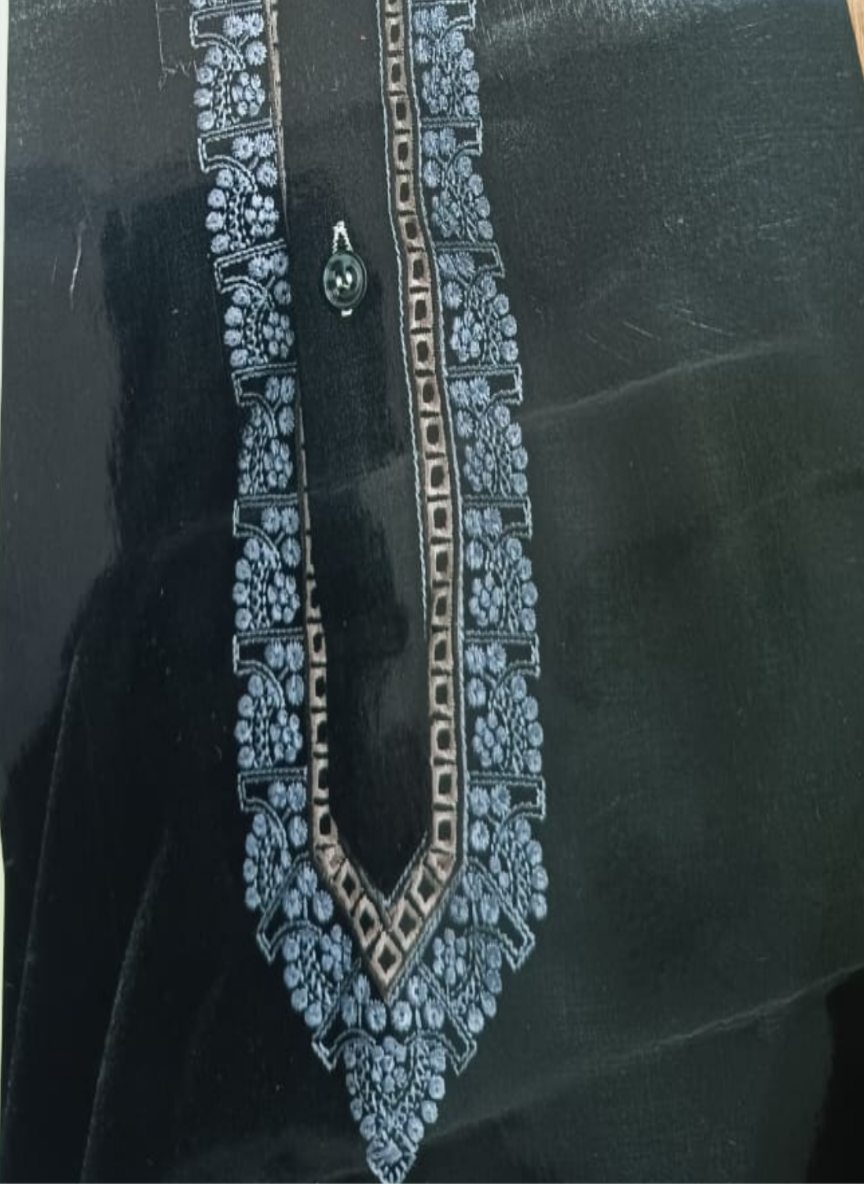 Embroidered Kurta with Salwar