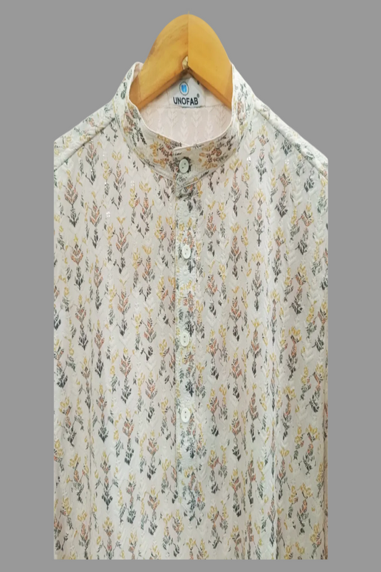 Translation missing: en.Chikankari Kurta Pajama Set