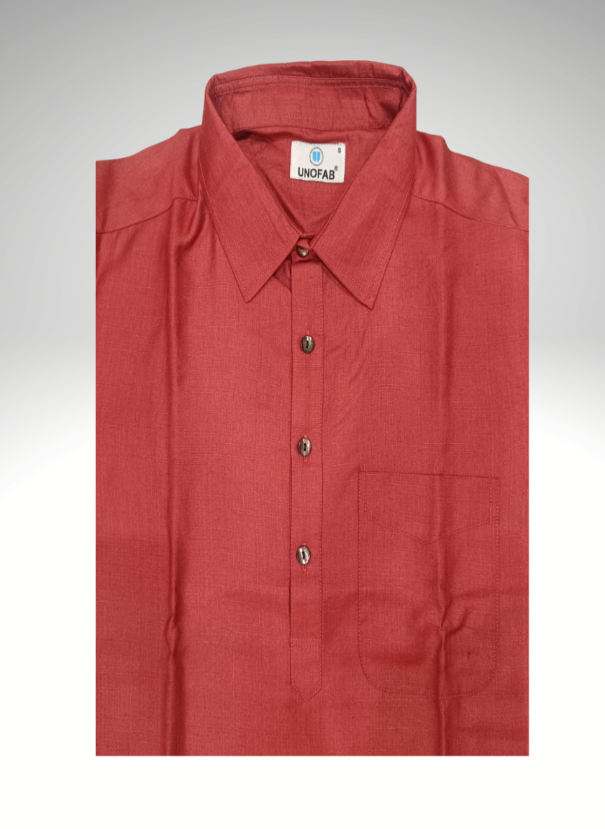 Pathani Kurta with White Salwar