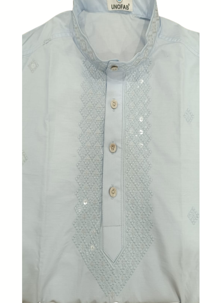 Embroidered Kurta with Salwar