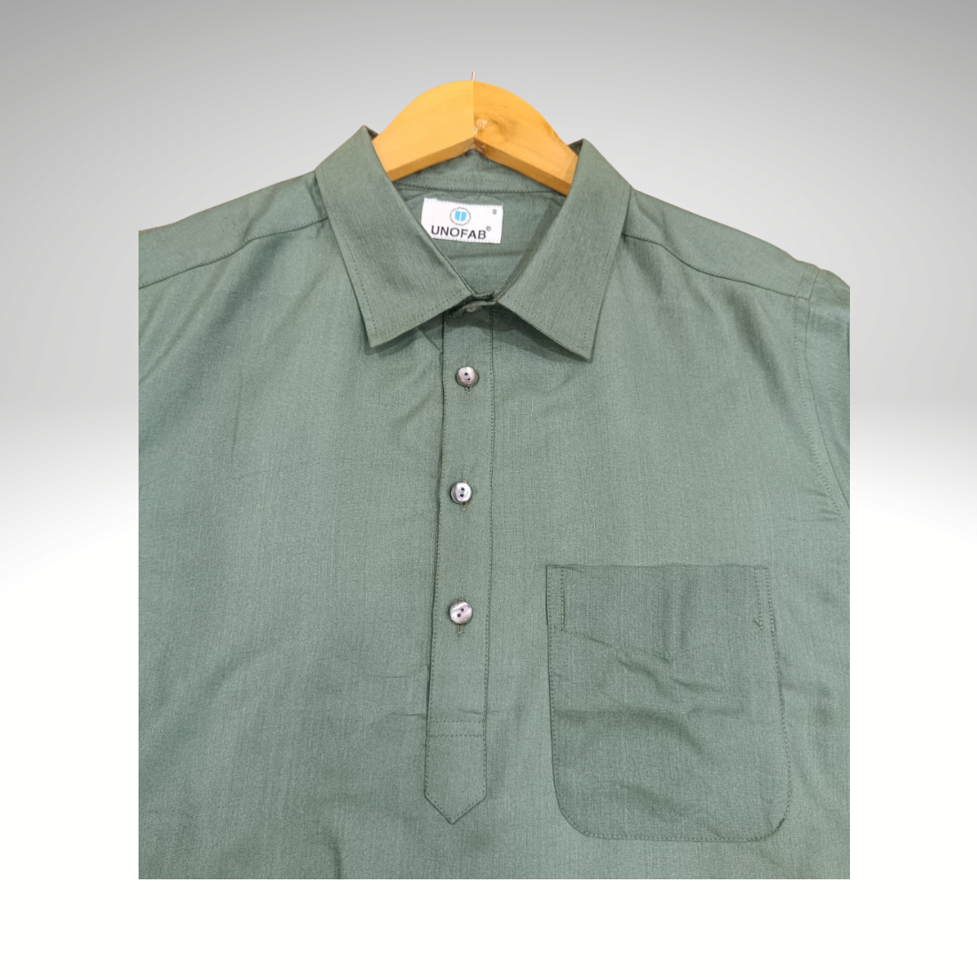 Pathani Kurta with White Salwar