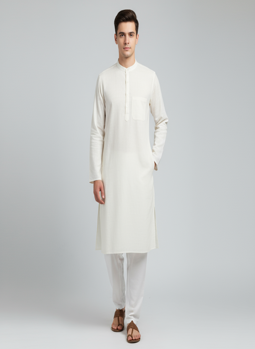 Linen Cotton Kurta