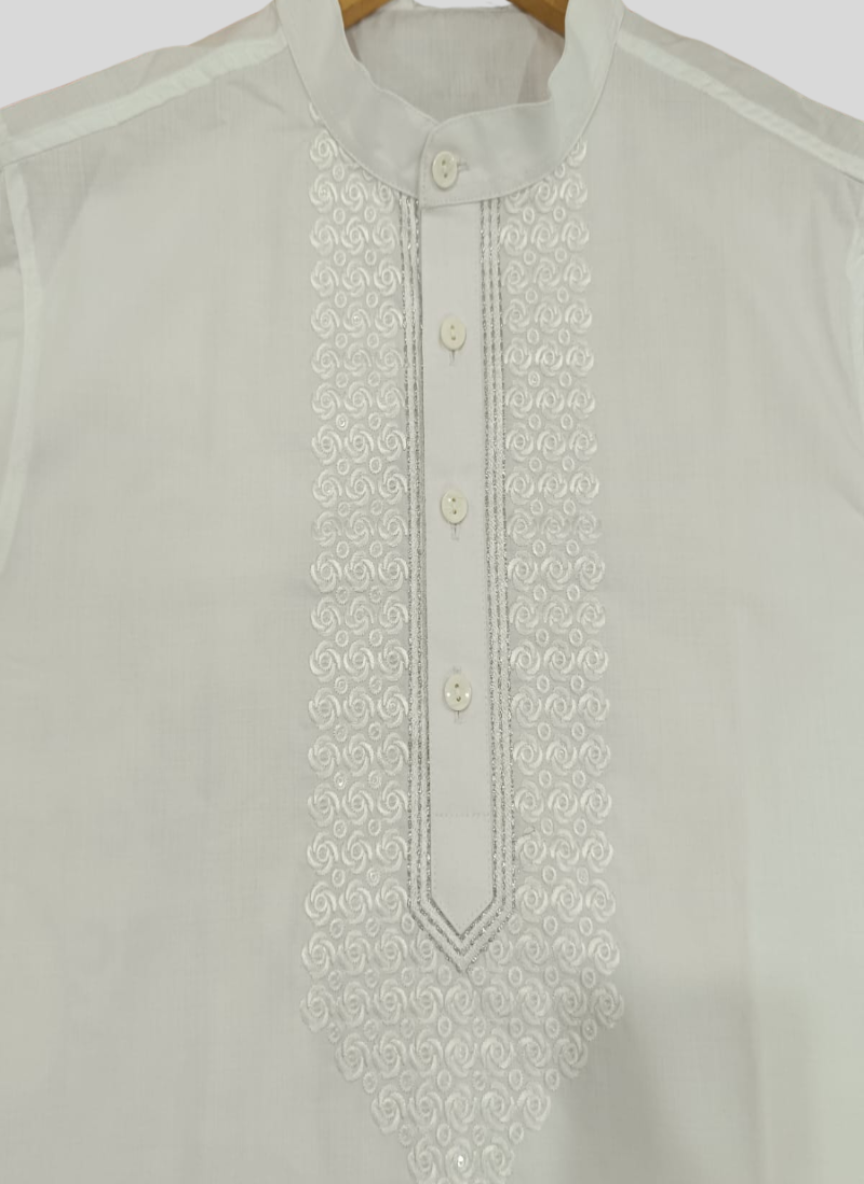 Embroidered Kurta with Salwar