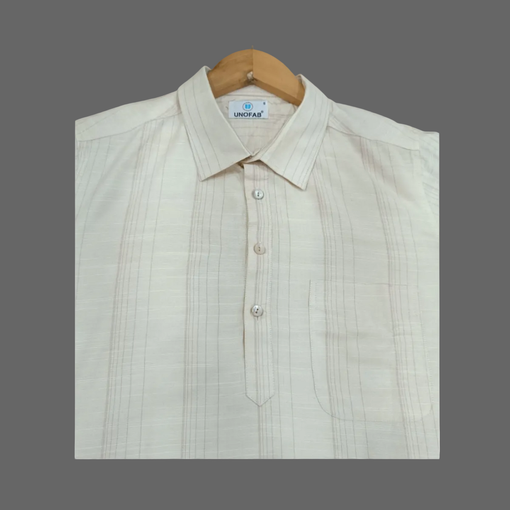 Pathani Kurta with White Salwar