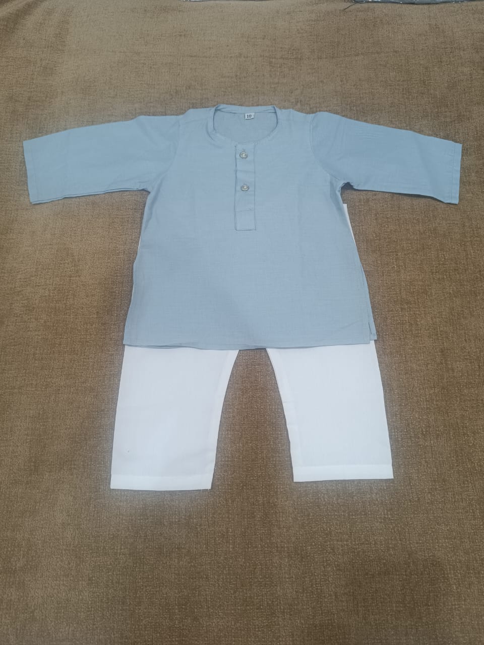New Born Cotton Kurta Pajama Set