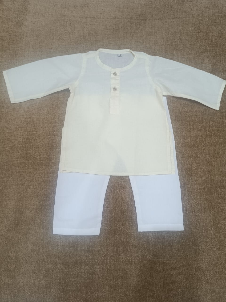 New Born Cotton Kurta Pajama Set