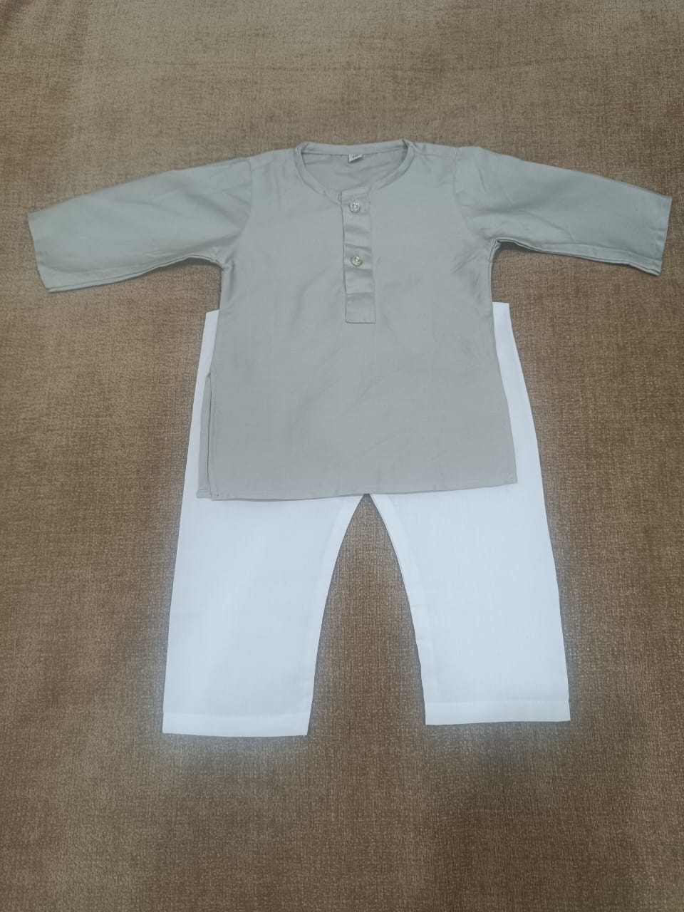 New Born Cotton Kurta Pajama Set