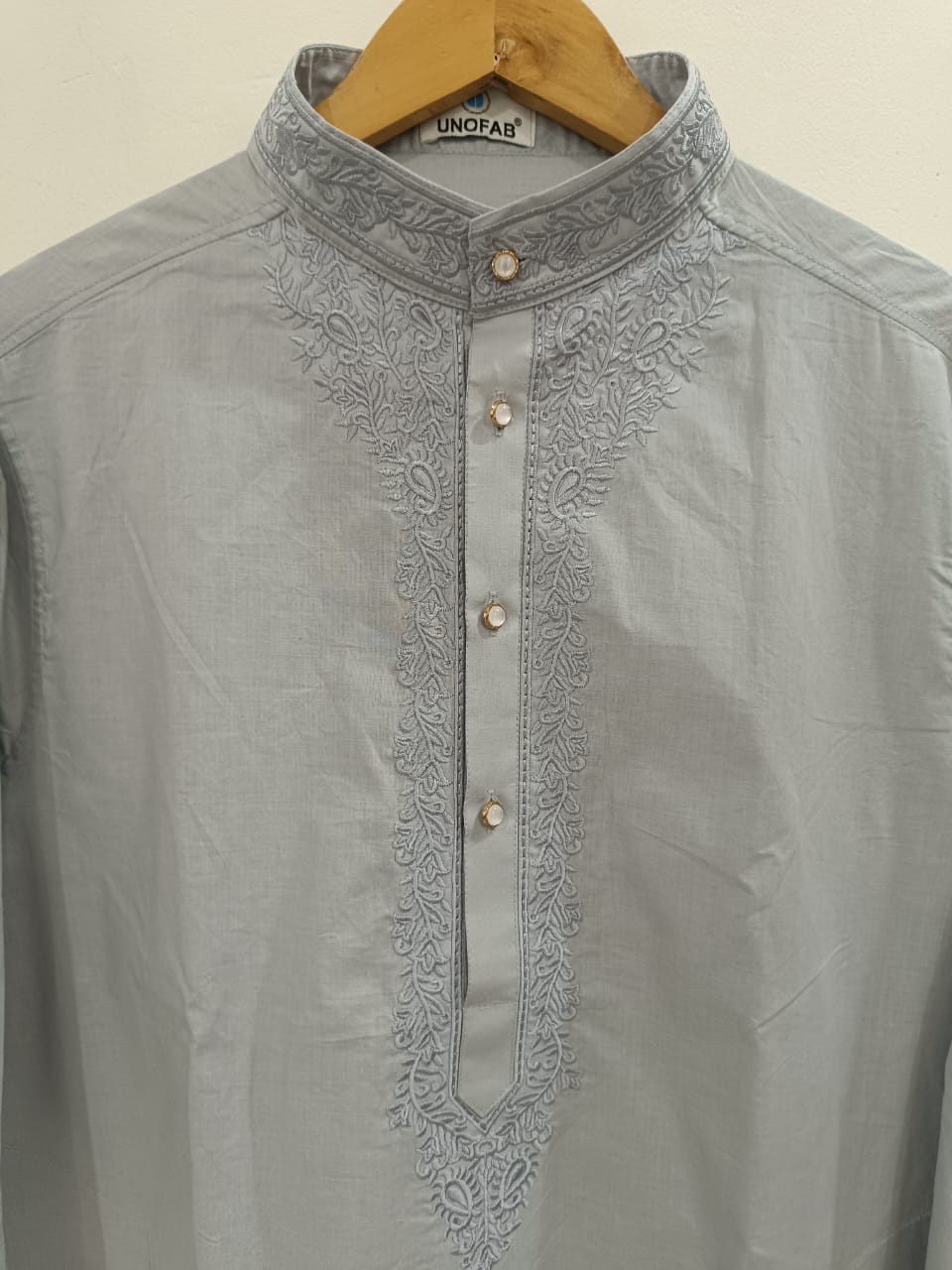 Embroidered Lawn Cotton Kurta Set