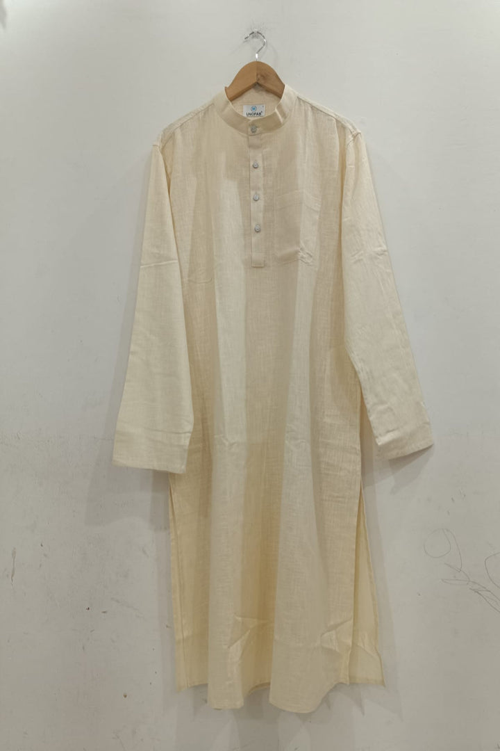 Translation missing: en.Men's Linen Cotton Blend Kurta
