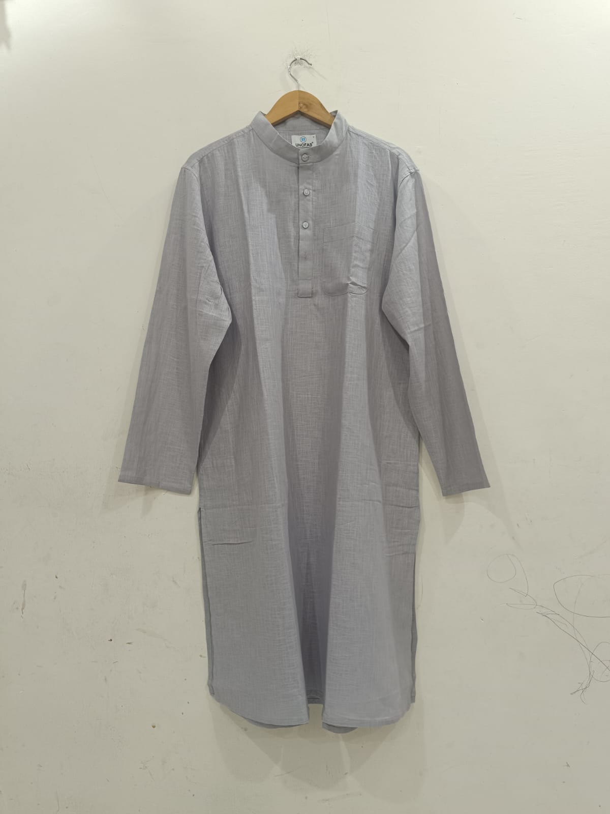 Men's Linen Cotton Kurta