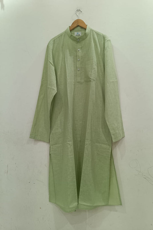 Translation missing: en.Men's Linen Cotton Blend Kurta