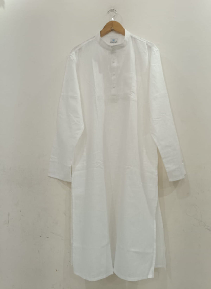 Men's Linen Cotton Kurta