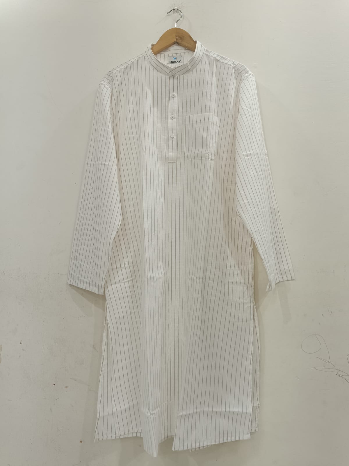 Men's Linen Cotton Kurta