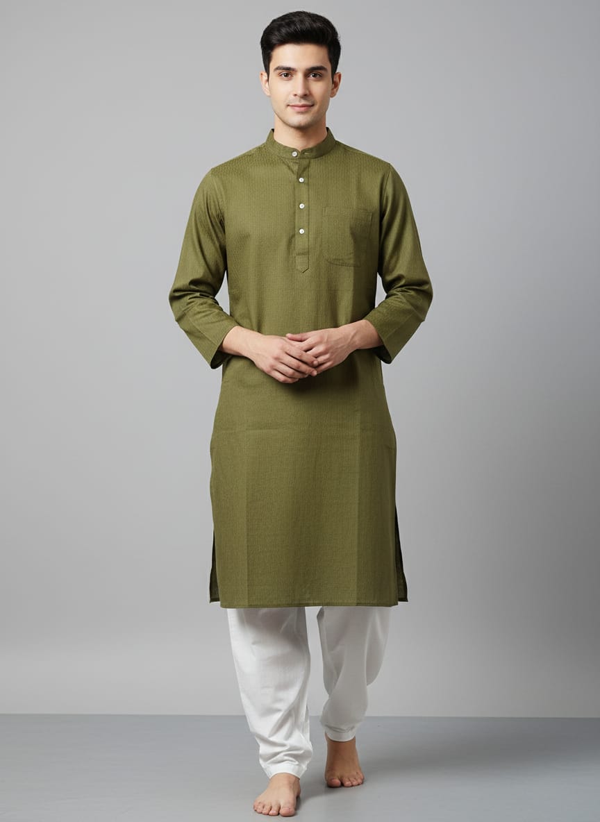 Men's Cotton Kurta