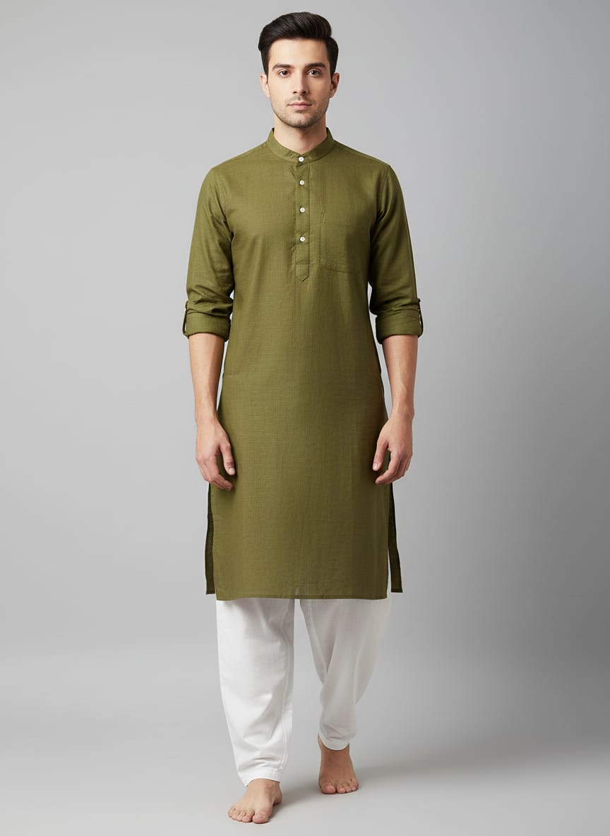 Men's Cotton Kurta