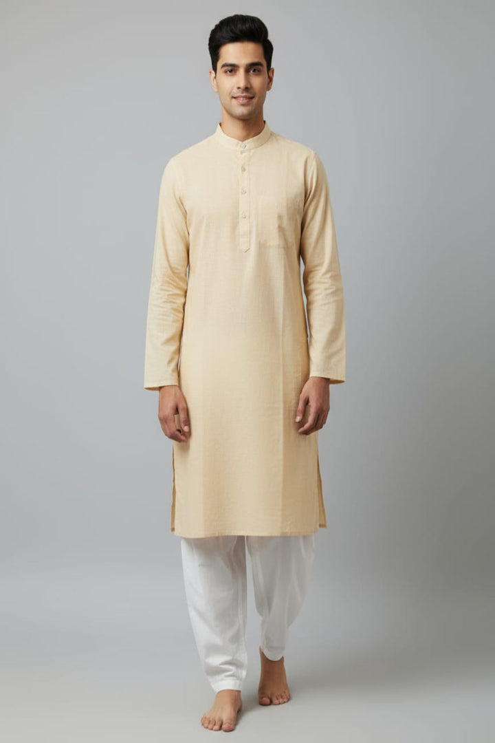 Translation missing: en.Men's Linen Cotton Kurta