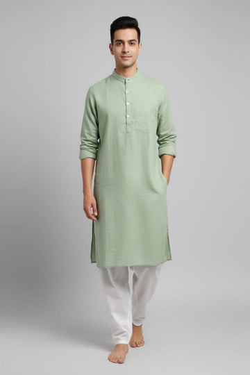 Translation missing: en.Men's Linen Cotton Kurta