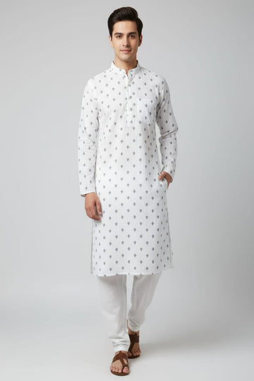 Translation missing: en.Printed Cotton Kurta