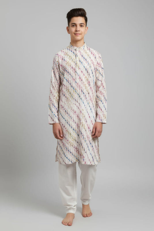 Translation missing: en.Chikankari Kurta Pajama Set