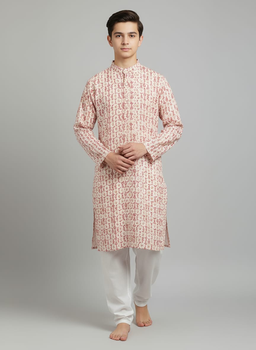 Chikankari Kurta Pajama Set