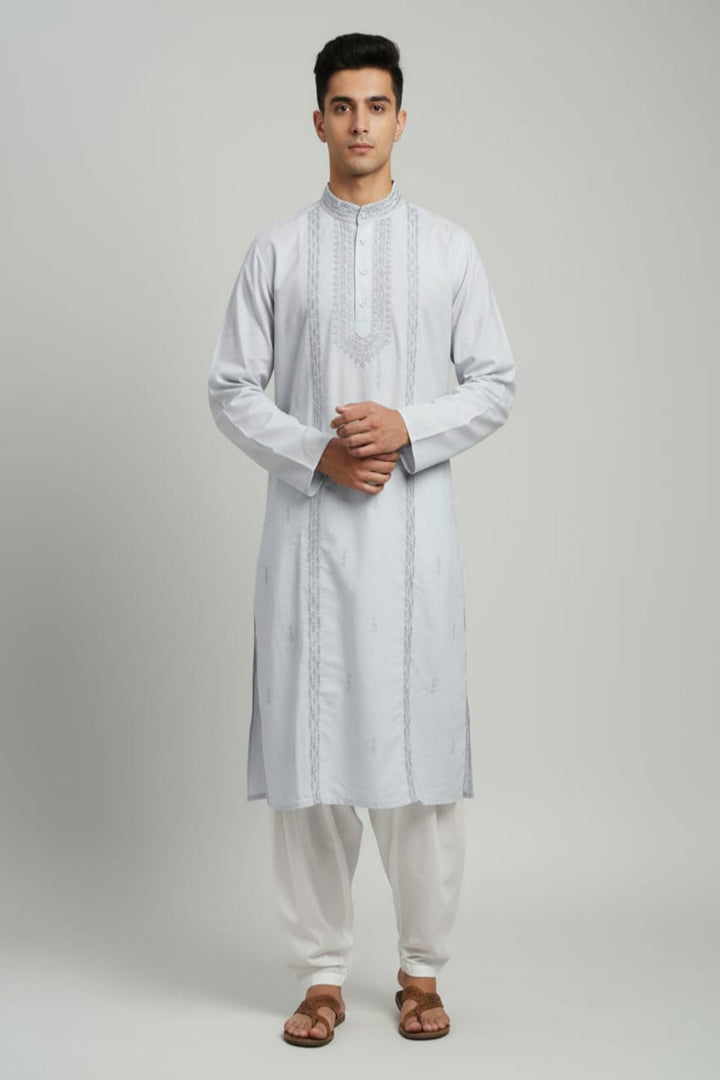 Translation missing: en.Embroidered Kurta with Salwar