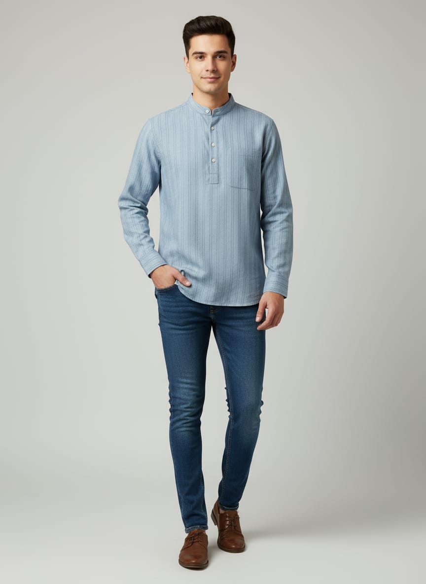 Men's Super Short Kurta