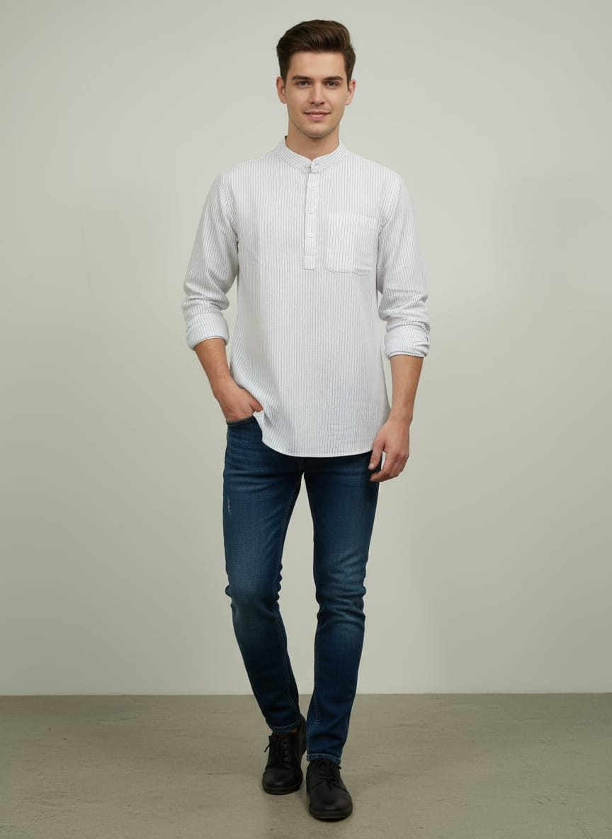 Men's Super Short Kurta