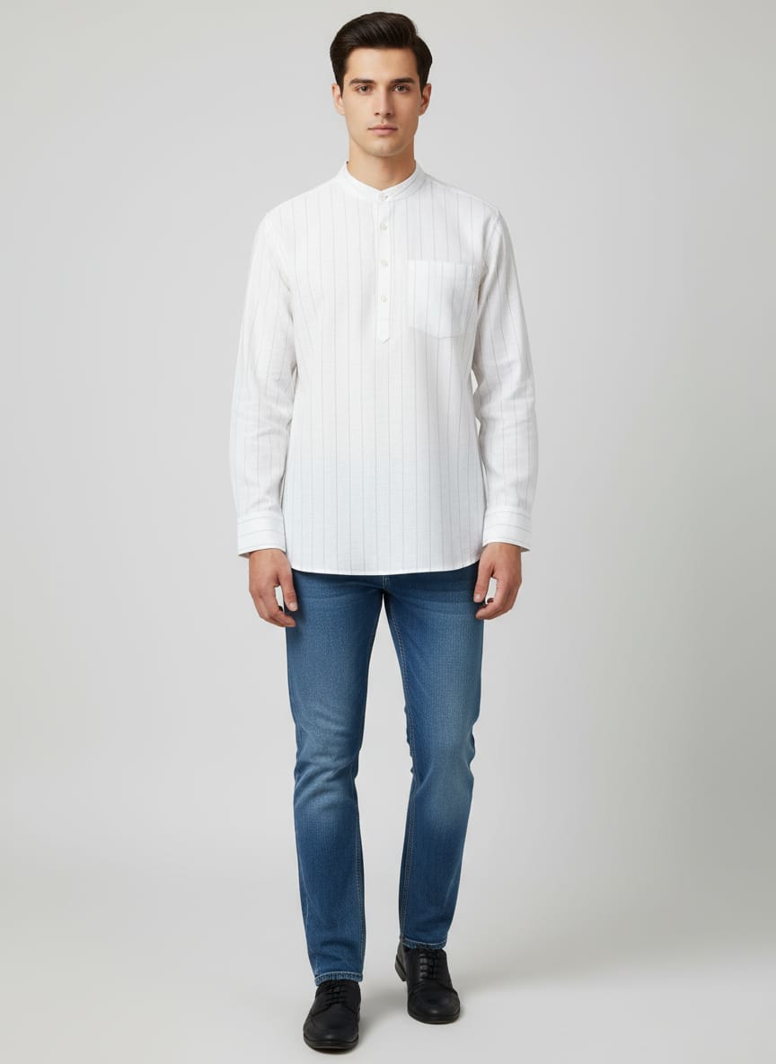 Men's Super Short Kurta