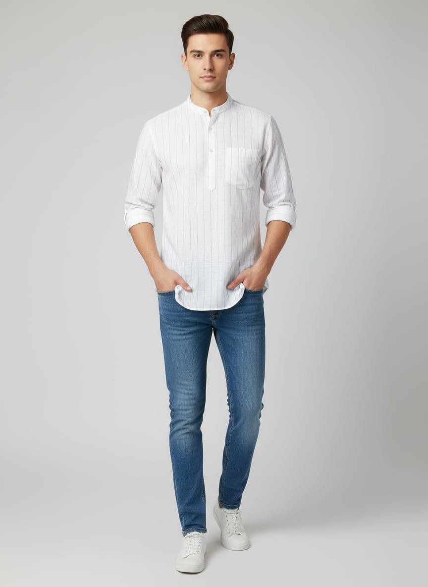 Men's Super Short Kurta