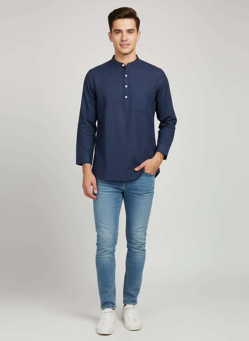 Men's Super Short Kurta