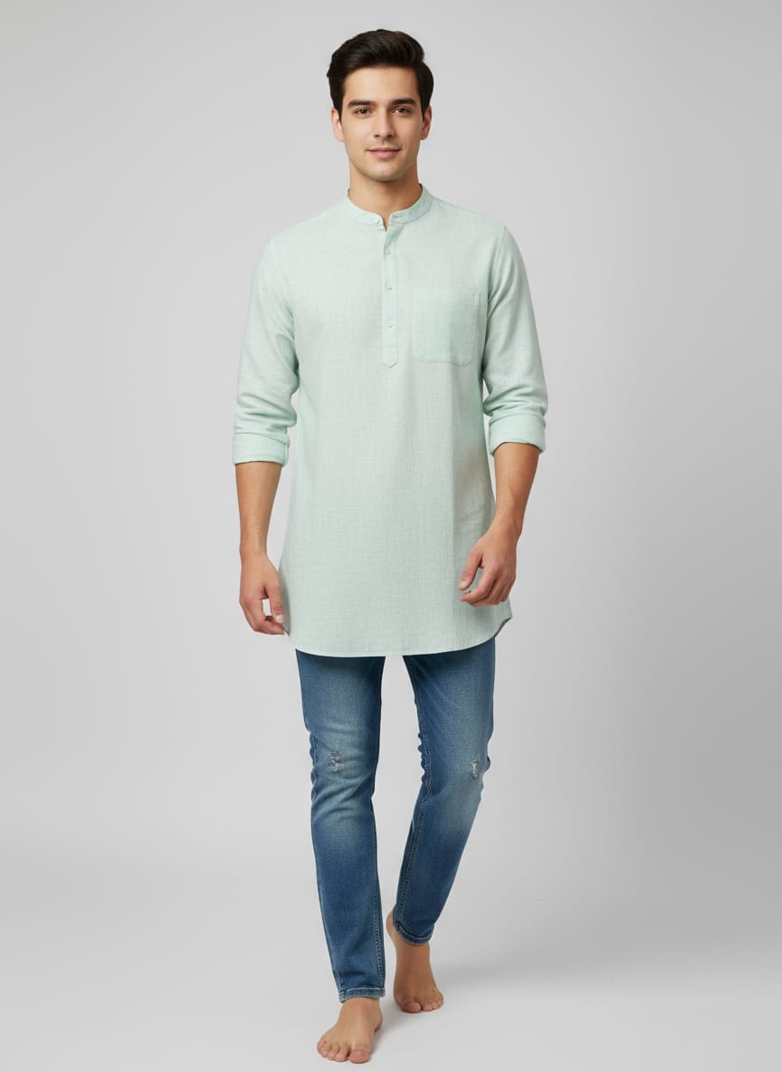Men's Super Short Kurta