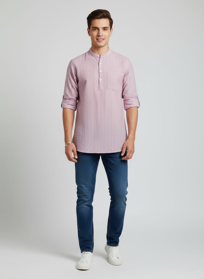 Men's Super Short Kurta