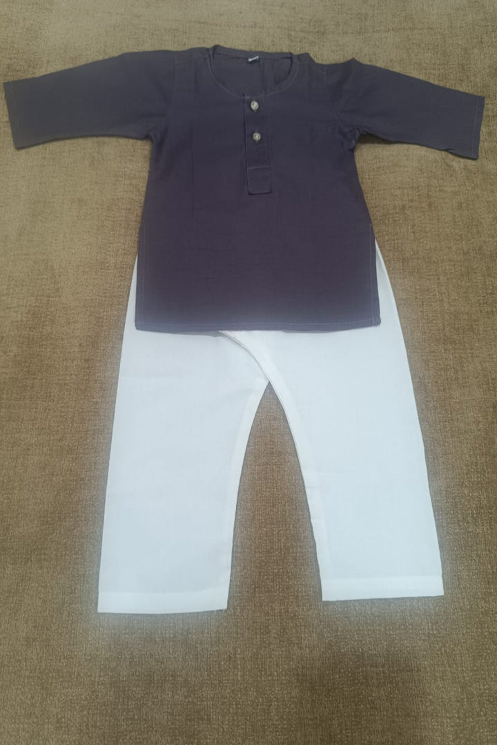 Translation missing: en.New Born Cotton Kurta Pajama Set