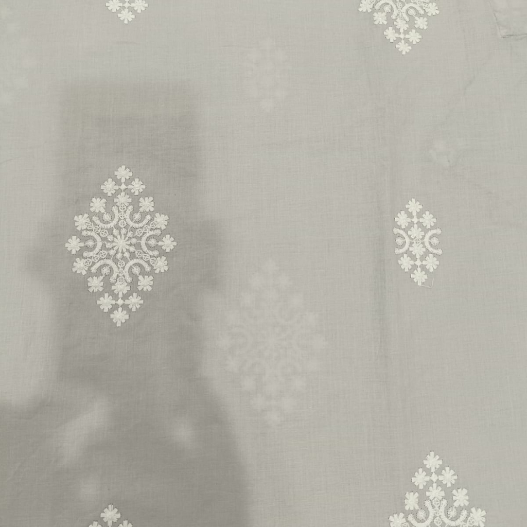 Embroidered Kurta with Pant Cut Pajama