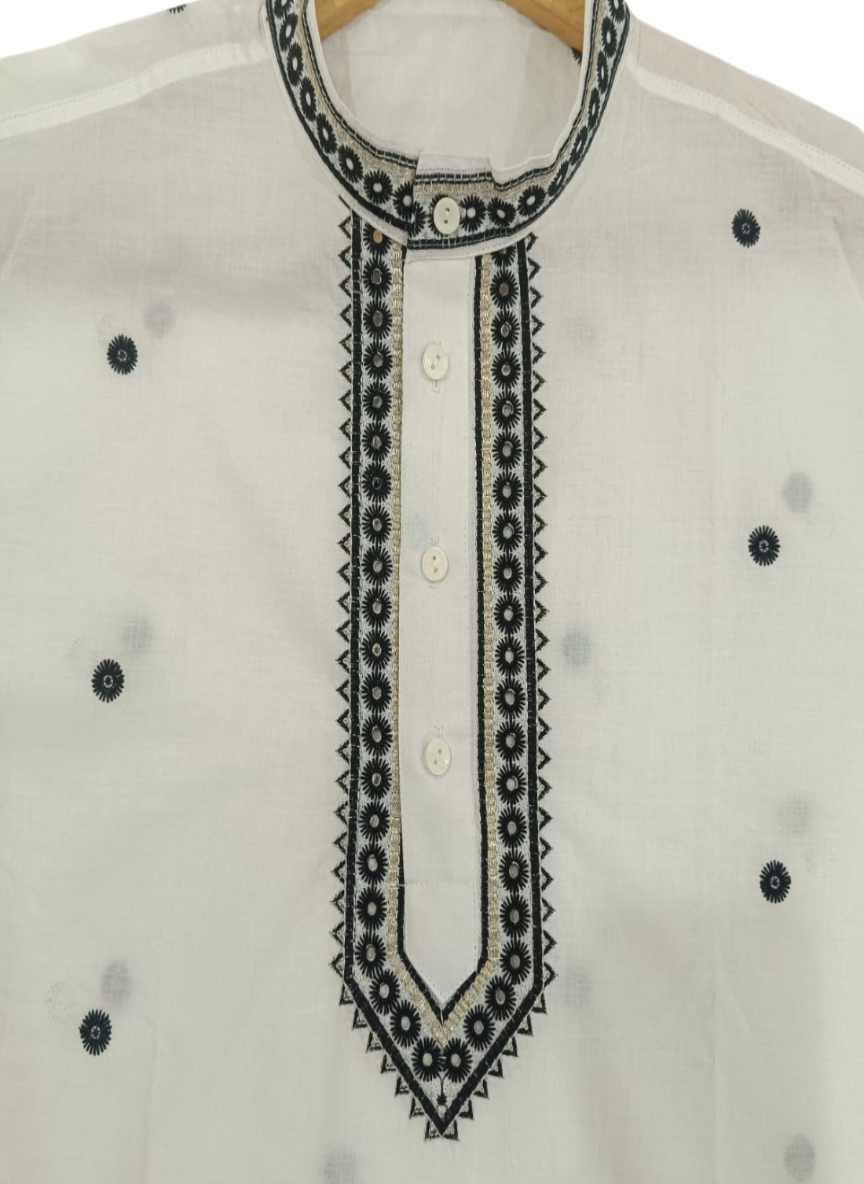Embroidered Kurta with Salwar